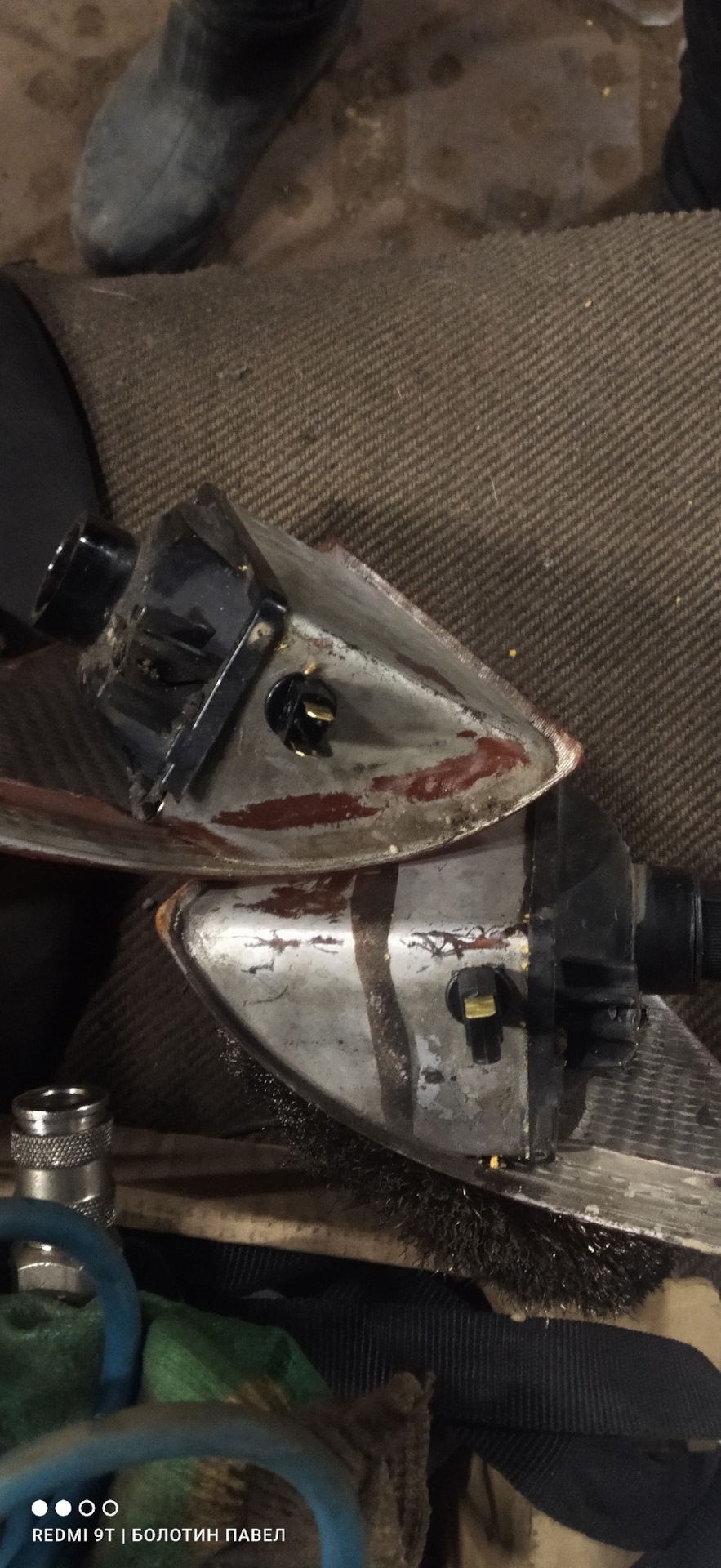 Габариты в поворотник, или американки. — Москвич 2141, 1,8 л, 1997 года ...