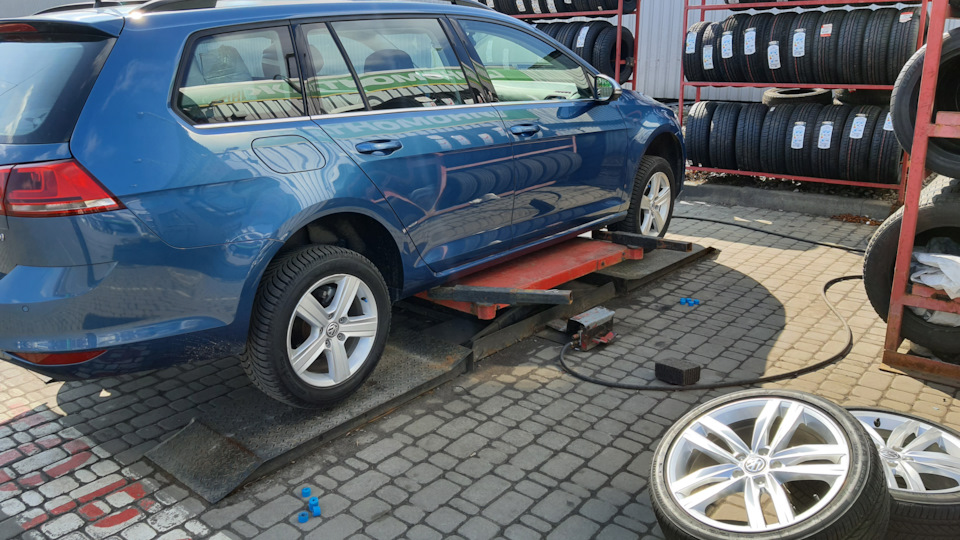 Фото в бортжурнале Volkswagen Golf Variant (Mk7)