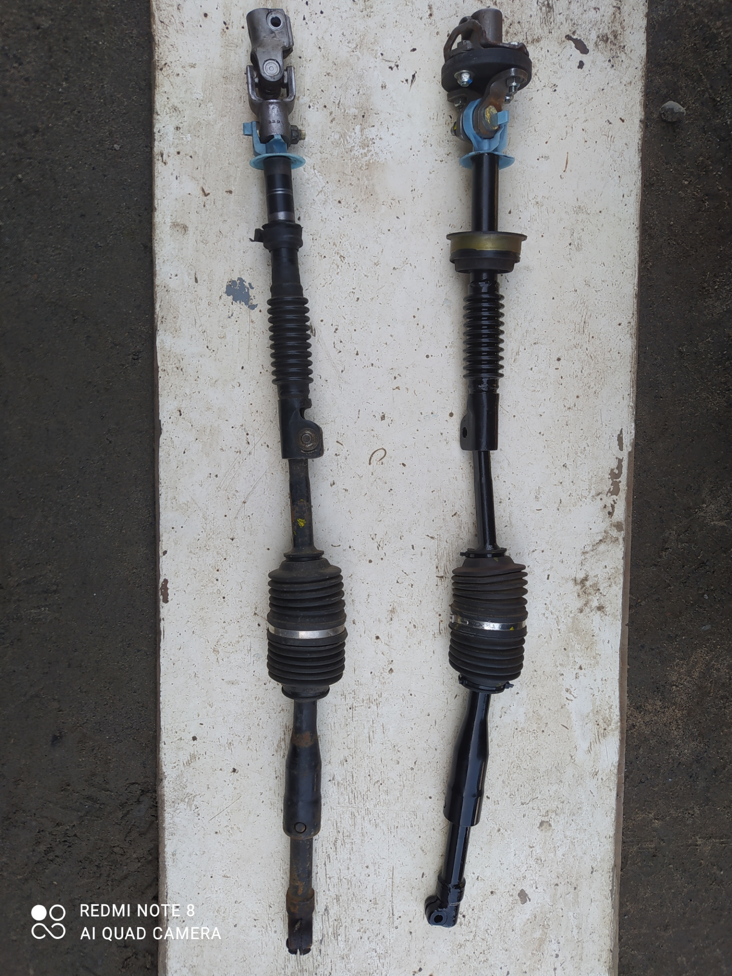 Замена рулевого карданчика — Nissan Navara (2G), 2,5 л, 2006 года ...