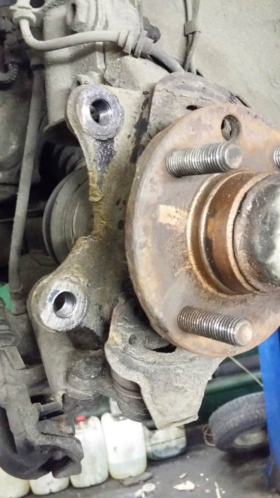 Суппорта солярис / рио на опель корса. Делаю планшайбу. — Opel Corsa C ...