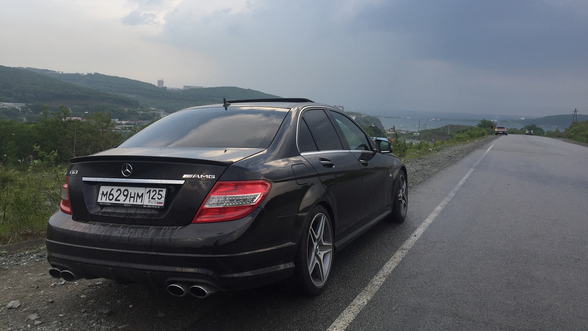 Mercedes-Benz C 63 AMG (W204) 6.2 бензиновый 2010 | Panther на DRIVE2