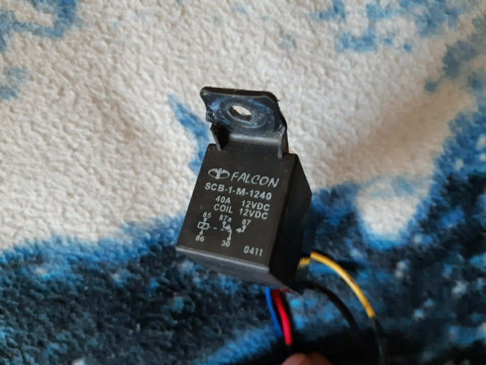 реле car 40a 12v dc