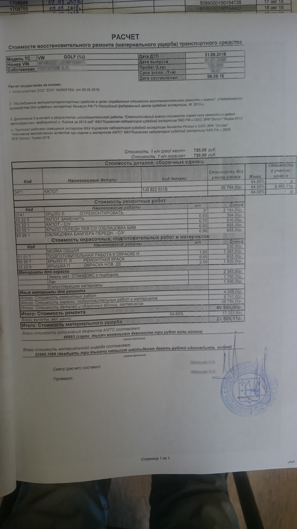 На машину упала ветка дерева во дворе — Volkswagen Golf Mk4, 1,4 л, 2002  года | ДТП | DRIVE2