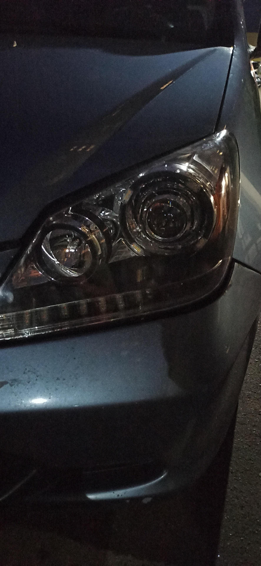 Нормальные дхо в фары — done! — Honda Odyssey (USA) (3G), 3,5 л, 2005 ...
