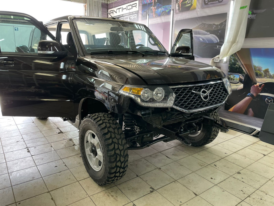 Битумная антикоррозийная мастика (антикор) для UAZ Patriot c 2003 г.