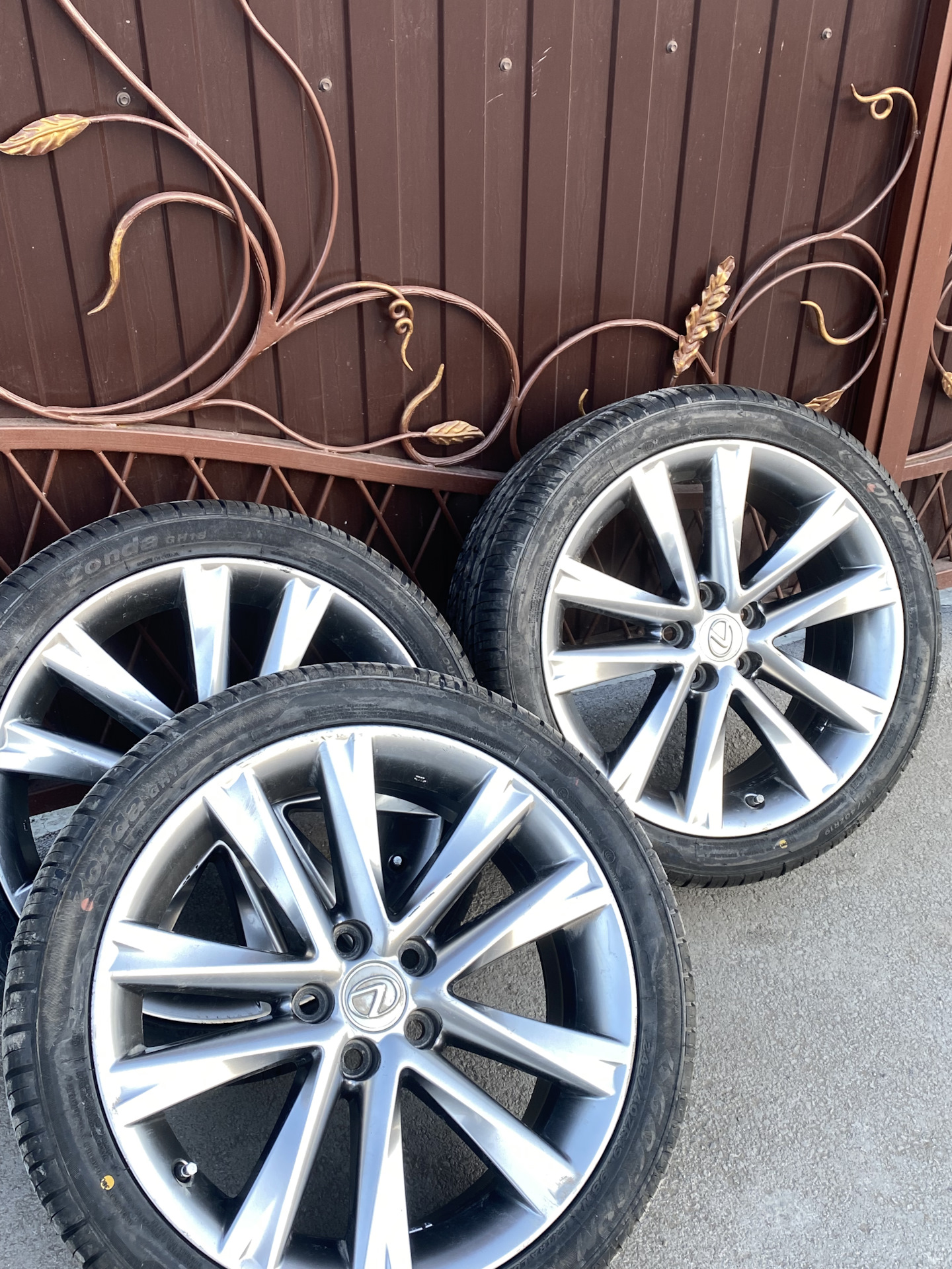 Диски Лексус рх F-sport r19 — DRIVE2