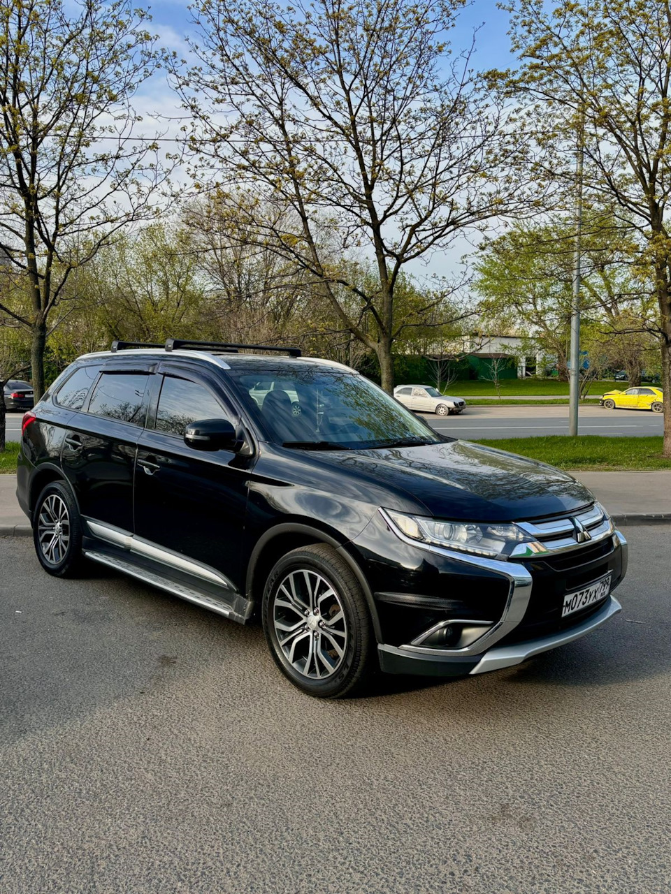 Багажник на крышу — Mitsubishi Outlander (3G), 2 л, 2016 года ...