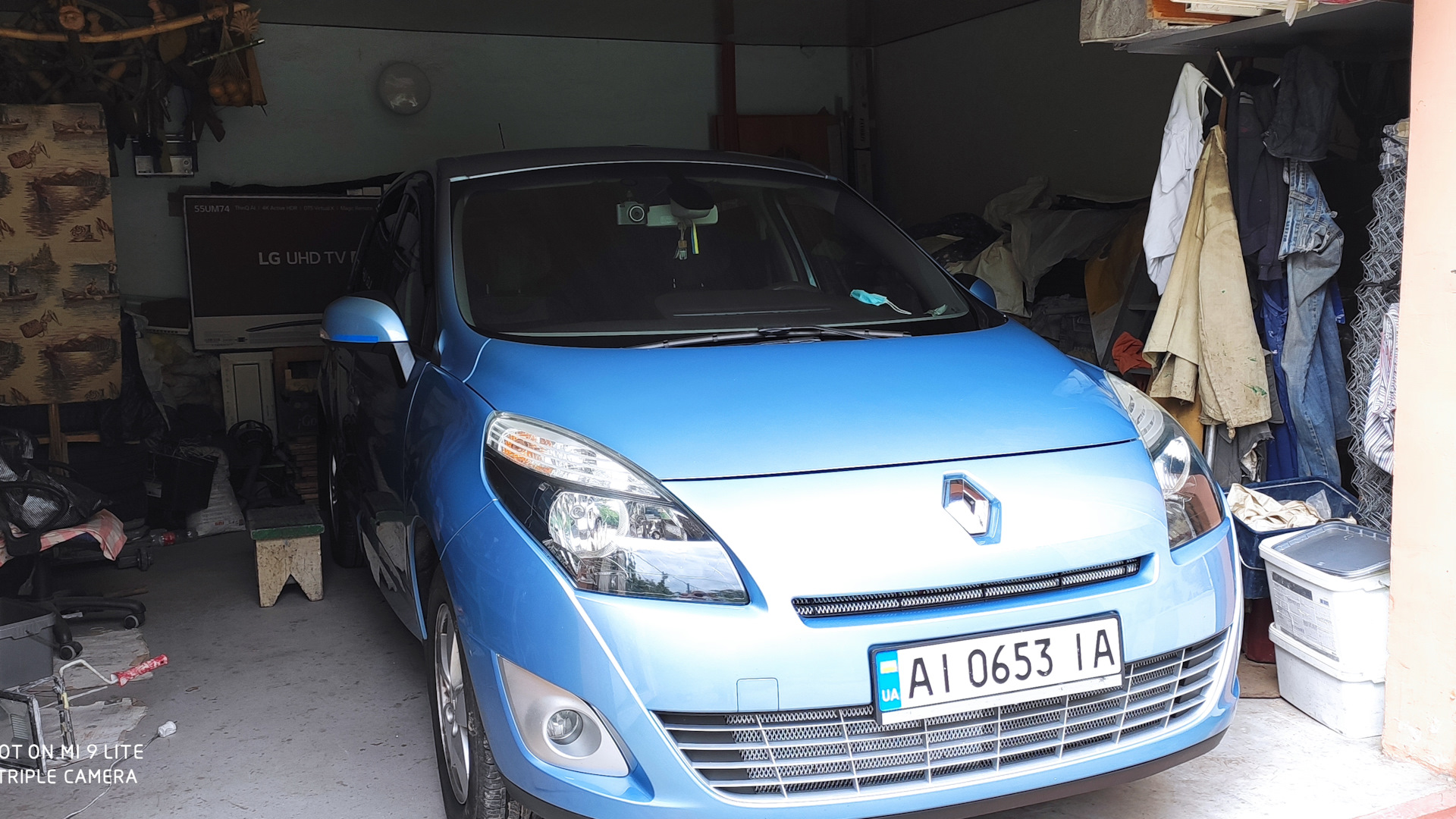 Renault Grand Scenic III 1.4 бензиновый 2010 | 1.4Тсе Гбо Синяя ракета на  DRIVE2