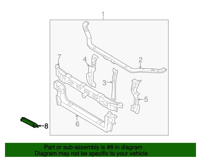 MR956995 ДЕМПФЕР ШАССИ ДИНАМИЧЕСКИЙ (LANCER) Mitsubishi | Запчасти на ...