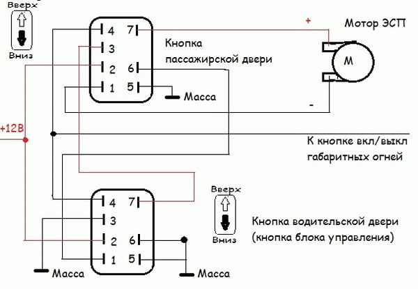 Стеклоподъемник нива 21214 механический схема установки