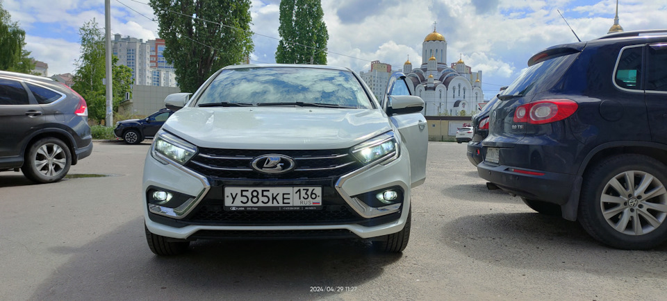 Установка ПТФ — Lada Vesta (NG), 1,6 л, 2023 года | электроника | DRIVE2