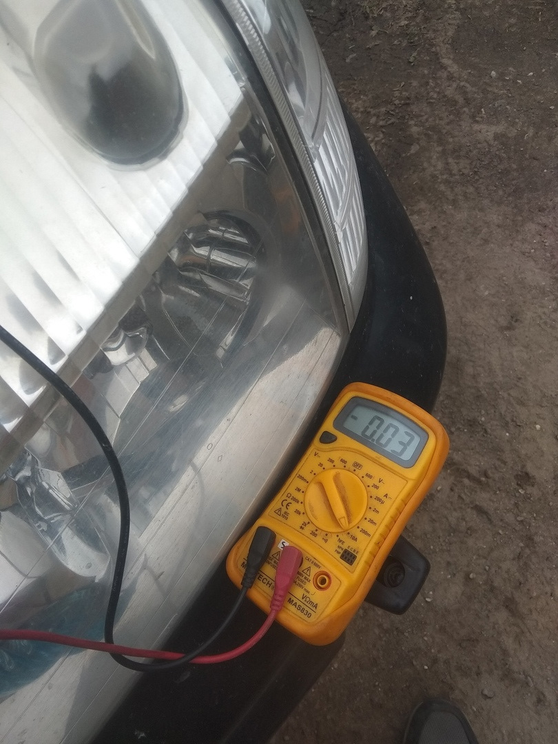 Сезонный замер утечки тока в бортовой сети — Nissan X-Trail I (t30), 2 ...