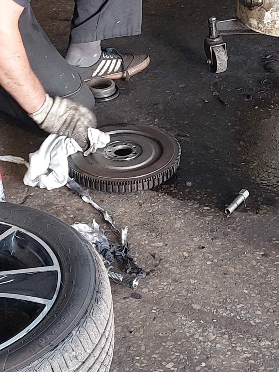 процесс чистки — Renault Clio IV