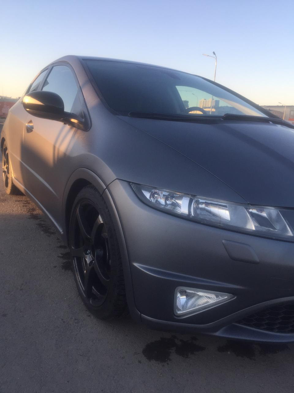 Поездка в Краснодар фото после мойки — Honda Civic 5D (8G), 1,8 л ...