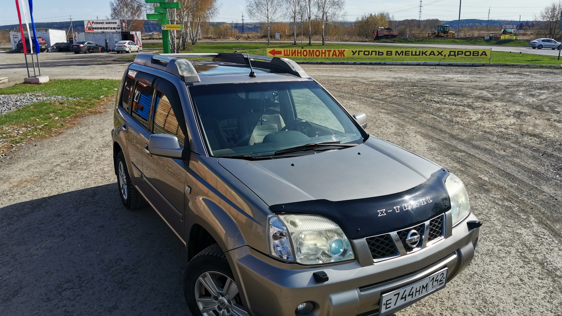 Nissan X-Trail I (t30) 2.5 бензиновый 2006 | Серый Хитрила на DRIVE2