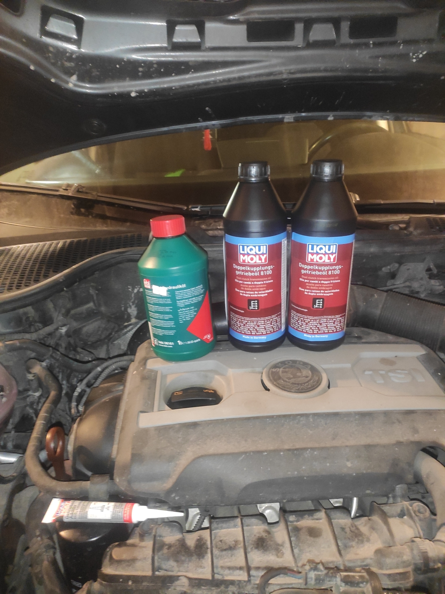 Замена масла в DSG7-DQ200 — Skoda Octavia A5 Mk2, 1,8 л, 2010 года ...