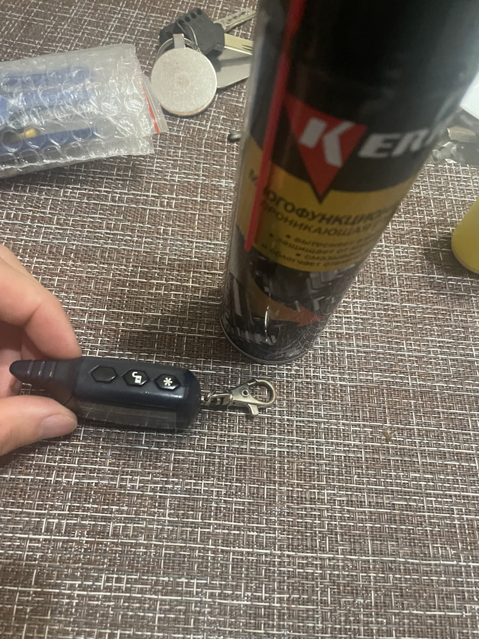 Залипла кнопка на брелке Starline a91 — Skoda Octavia A4 Mk1, 1,6 л ...