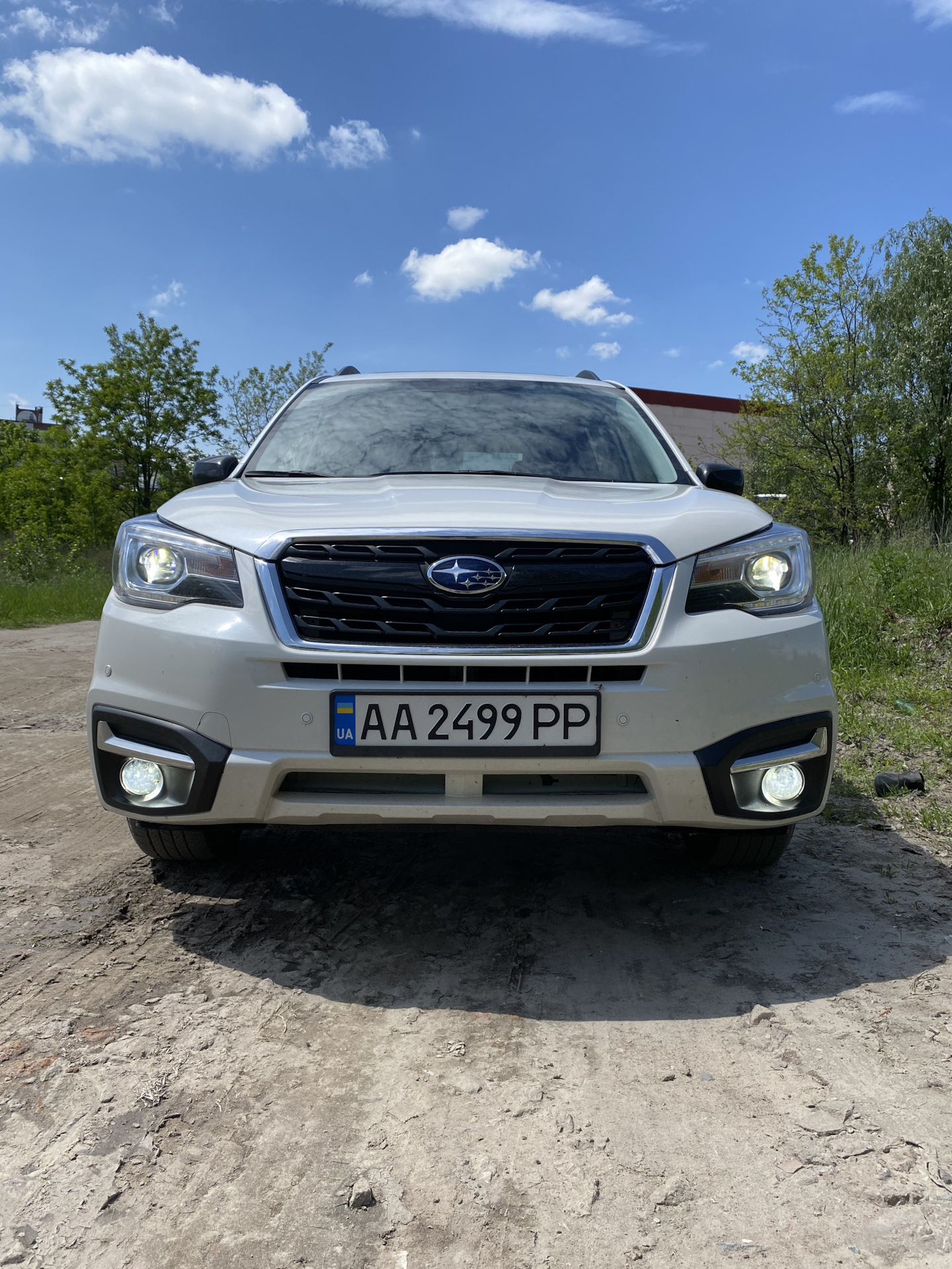 Фары forester sj