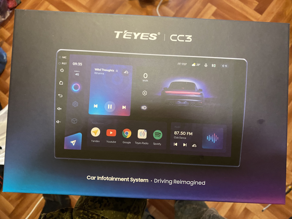 Teyes CC3 мне в Лансер — Mitsubishi Lancer X, 1,8 л, 2008 года