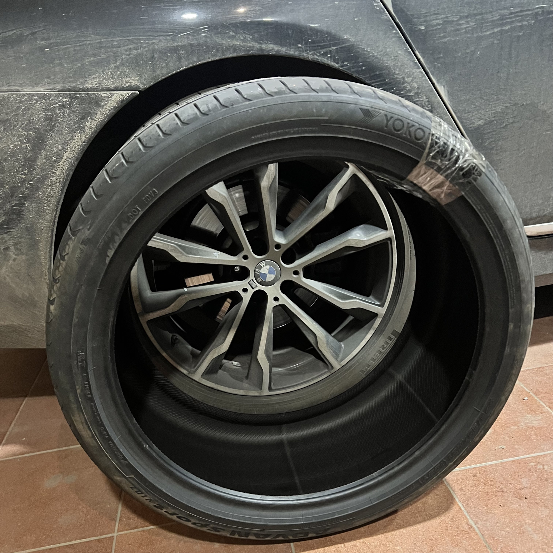 Нестандартная резина R21 — BMW 7 series (G11/G12), 3 л, 2019 года ...