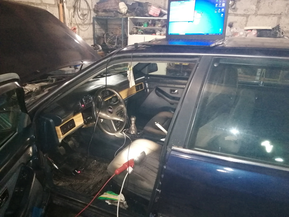 Регулировка топлива и зажигание! И доливка масла в МКПП — Audi 100 (C3 ...