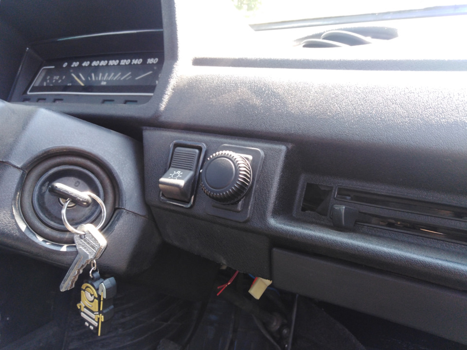 Переключатель печки от калины — Lada 11113 Ока, 0,8 л, 2003 года ...