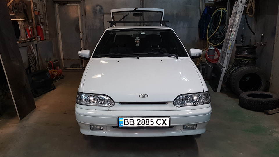 Lada 2114 белое облако