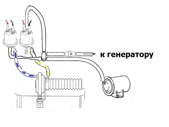 Схема подключения переднего моста паджеро 2