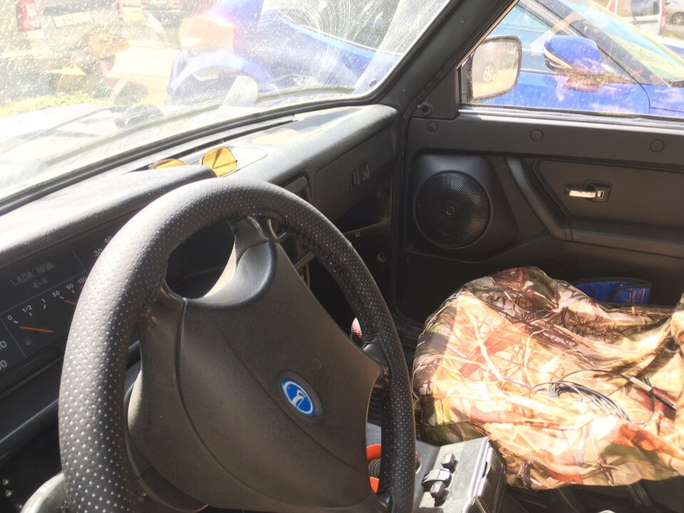 Немного музыки в ниву(если 2х16см это немного) — Lada 4x4 3D, 1,7 л ...