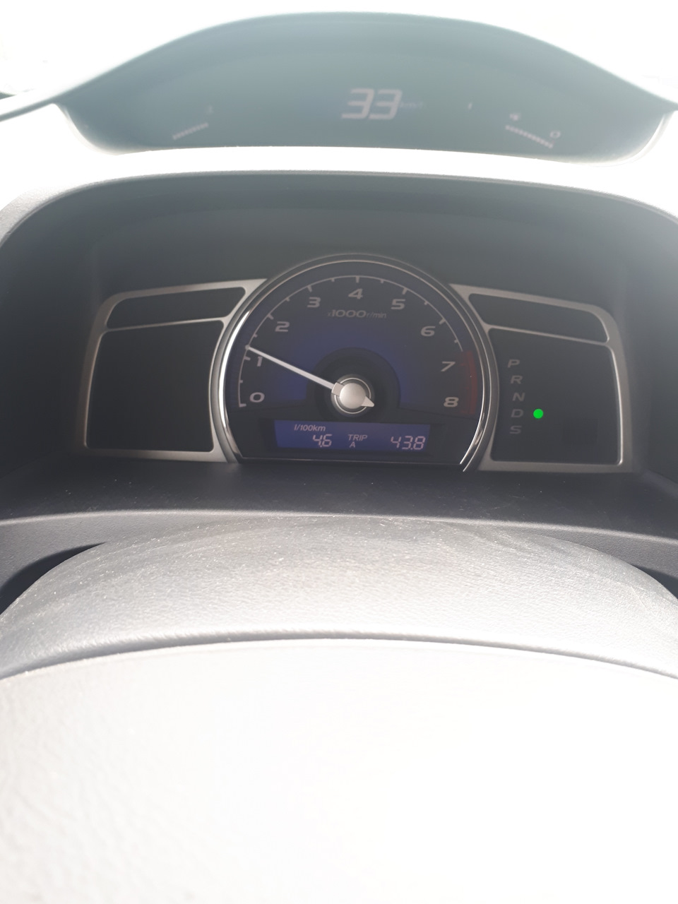 Расход — Honda Civic 4D (8G), 1,8 л, 2007 года | заправка | DRIVE2