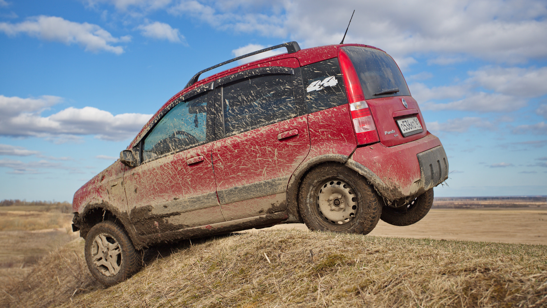 FIAT Panda (2G) 1.2 бензиновый 2007 | 4x4 Панда может на DRIVE2