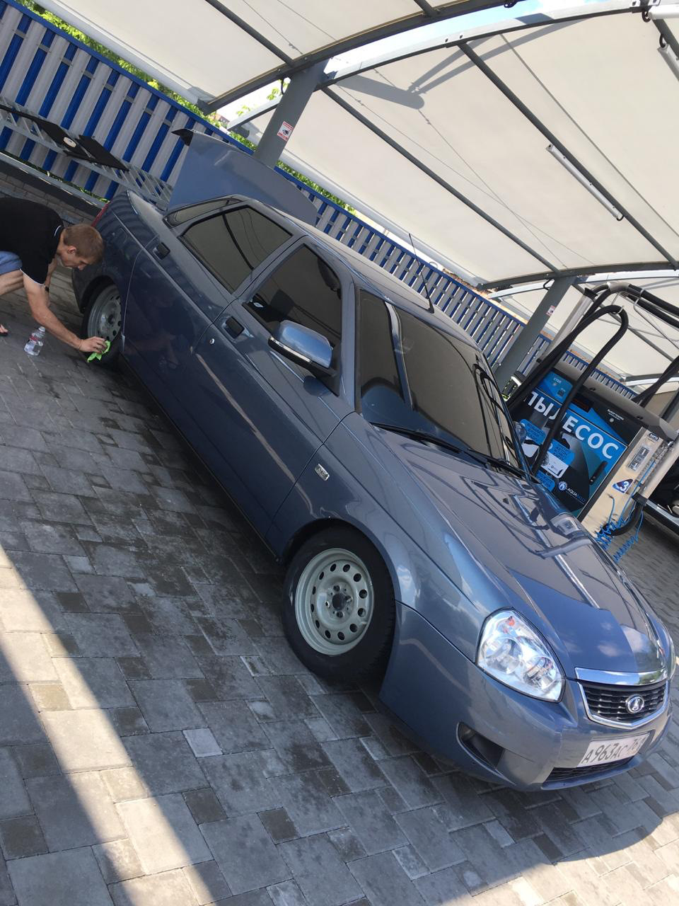 ️ ⓿ Болотные штампы и — 1 виток — Lada Приора седан, 1,8 л, 2010 года ...