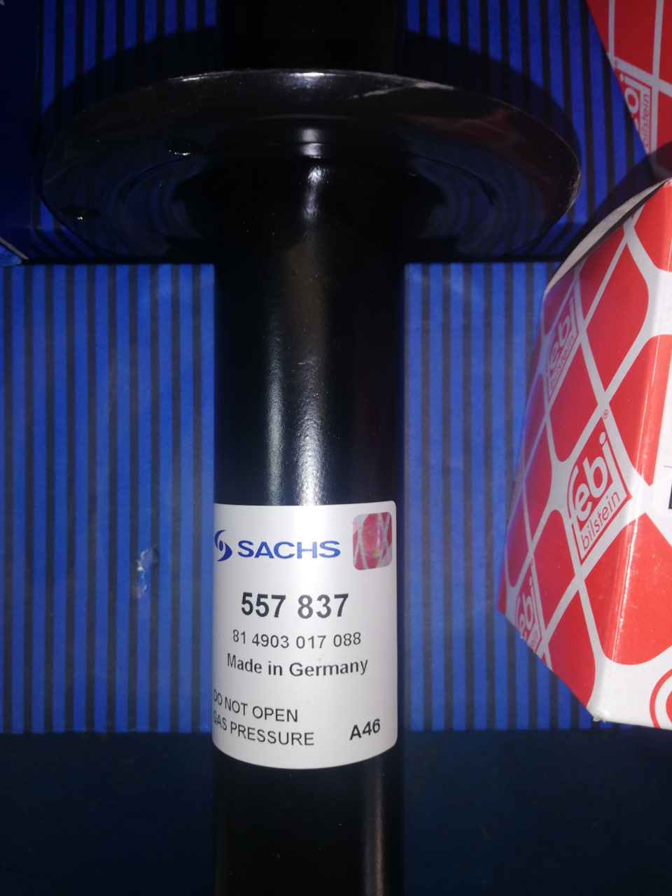 557837 Амортизатор для AUDI, SEAT, SKODA, VW SACHS | Запчасти на DRIVE2