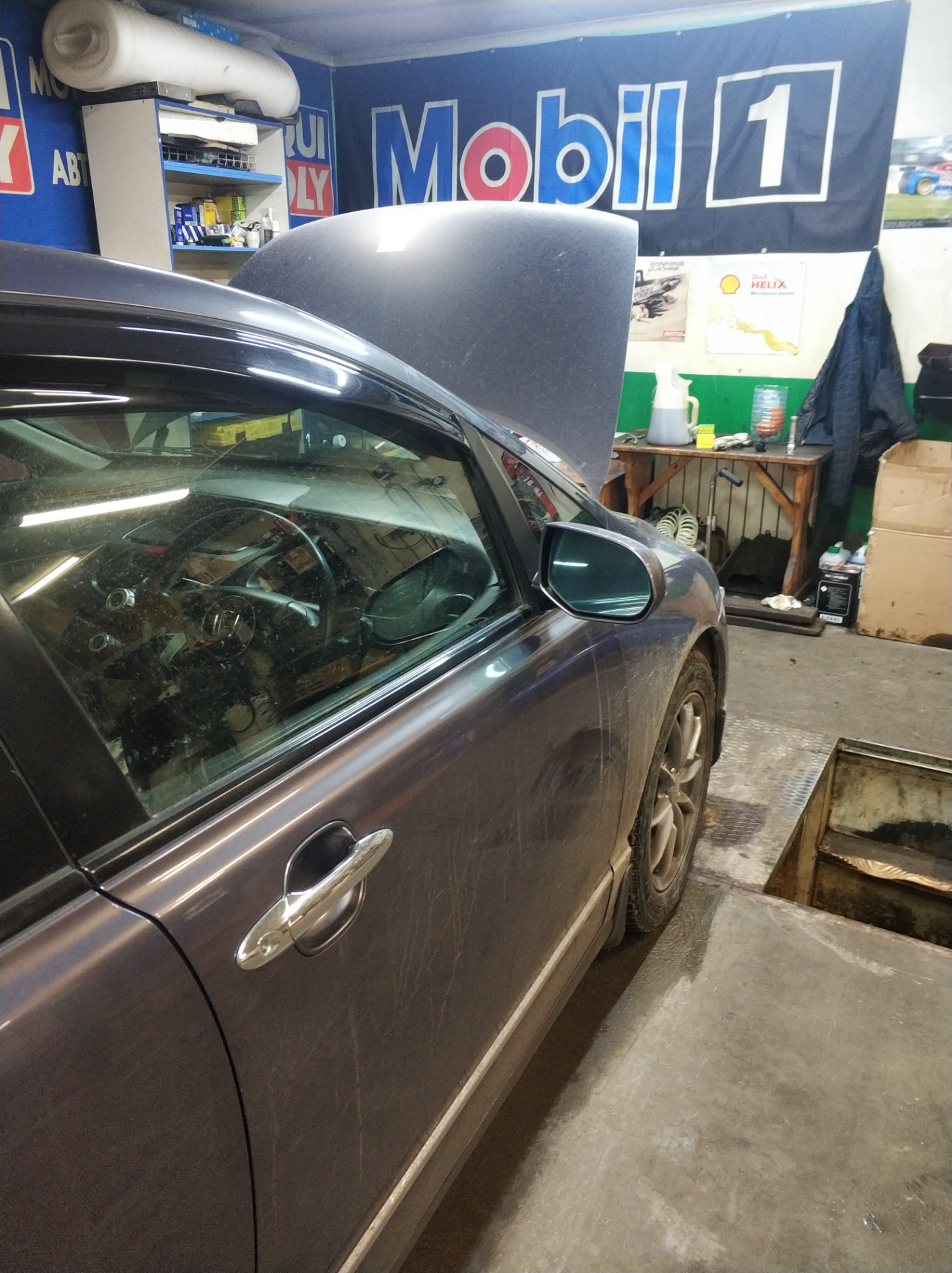 Техничка 1 — Honda Odyssey (3G), 2,4 л, 2003 года | плановое ТО | DRIVE2