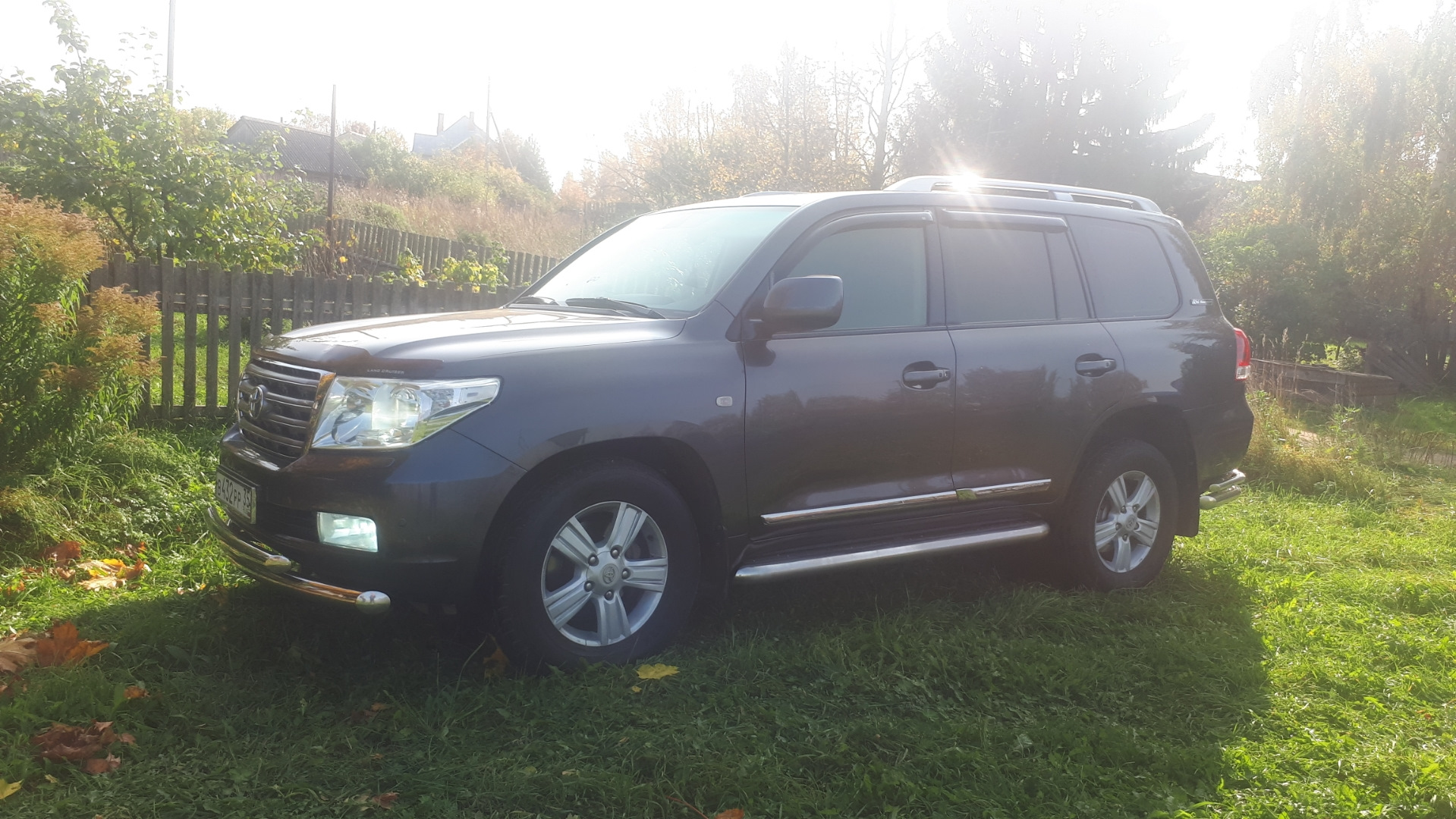 Установка молдингов на двери. — Toyota Land Cruiser 200, 4,5 л, 2011 ...