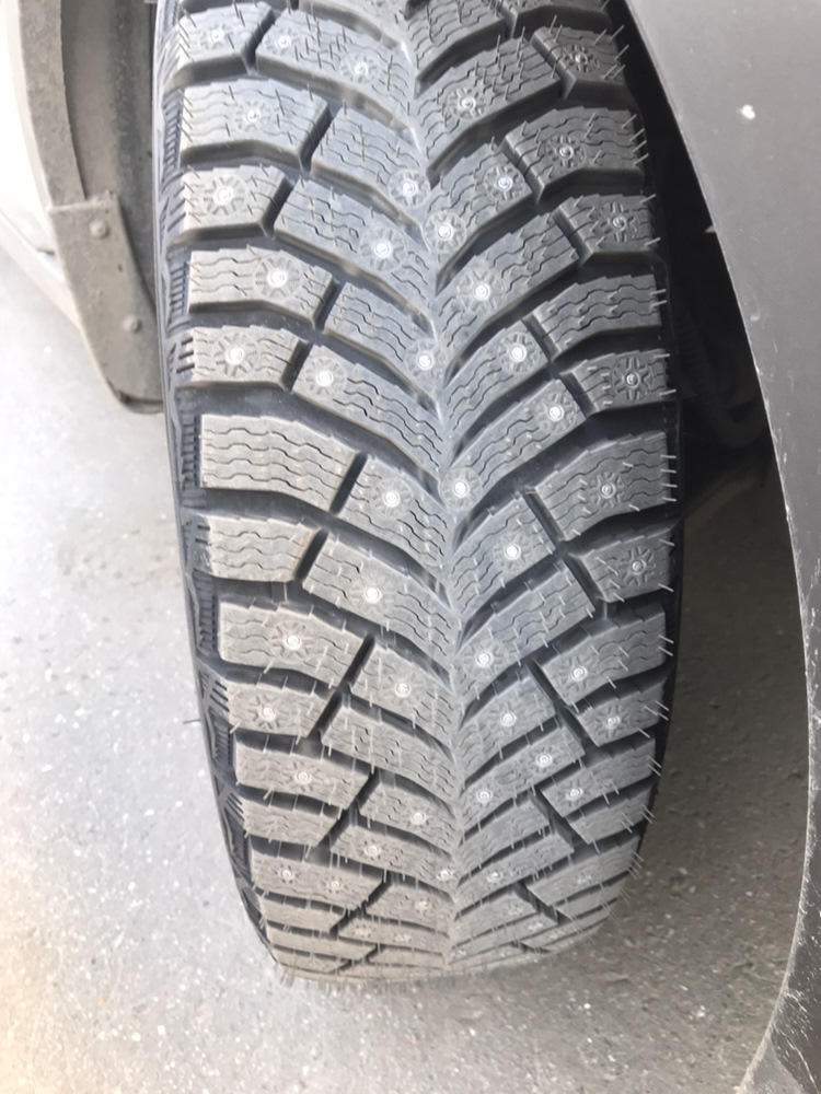 Зимние лапти — KIA Rio X-Line, 1,6 л, 2018 года | шины | DRIVE2