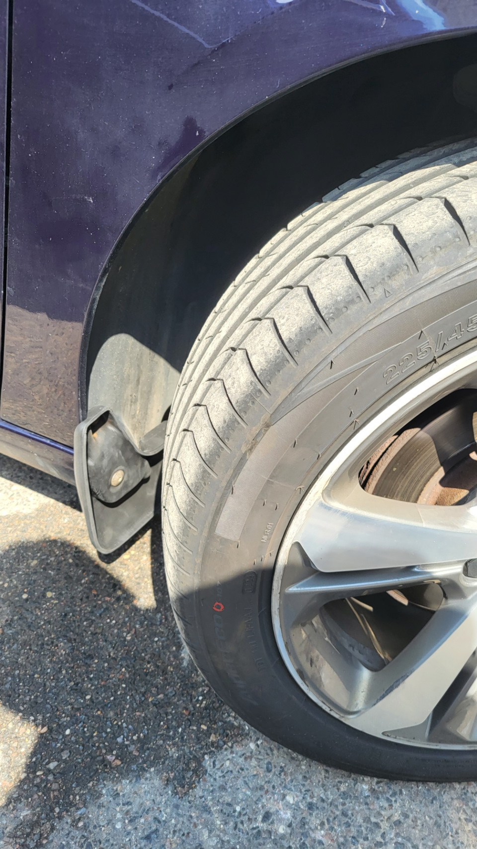 #5 Передние брызговики — Peugeot 308 SW (2G), 1,5 л, 2019 года ...