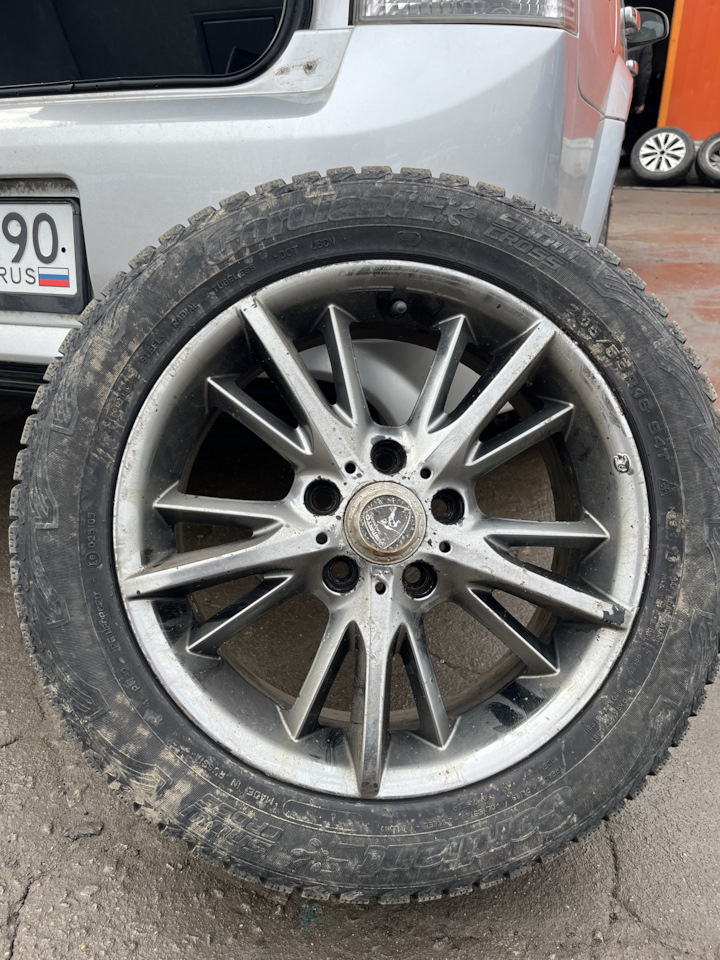 Литые диски 6Jx16 ET43 5x114,3 на Opel Vectra C. Б/у | 12 000 ₽ в ...