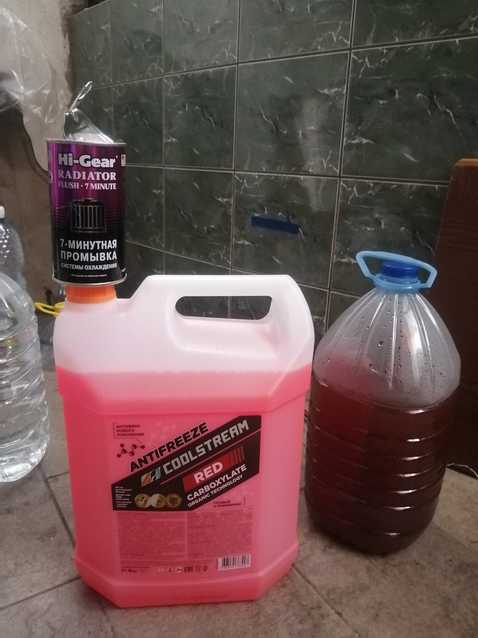 Замена антифриза — Lada Приора хэтчбек, 1,6 л, 2012 года | плановое ТО ...