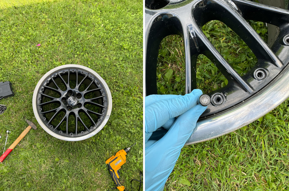 Полировка диска — Audi A5 (1G), 3 л, 2009 года | колёсные диски | DRIVE2