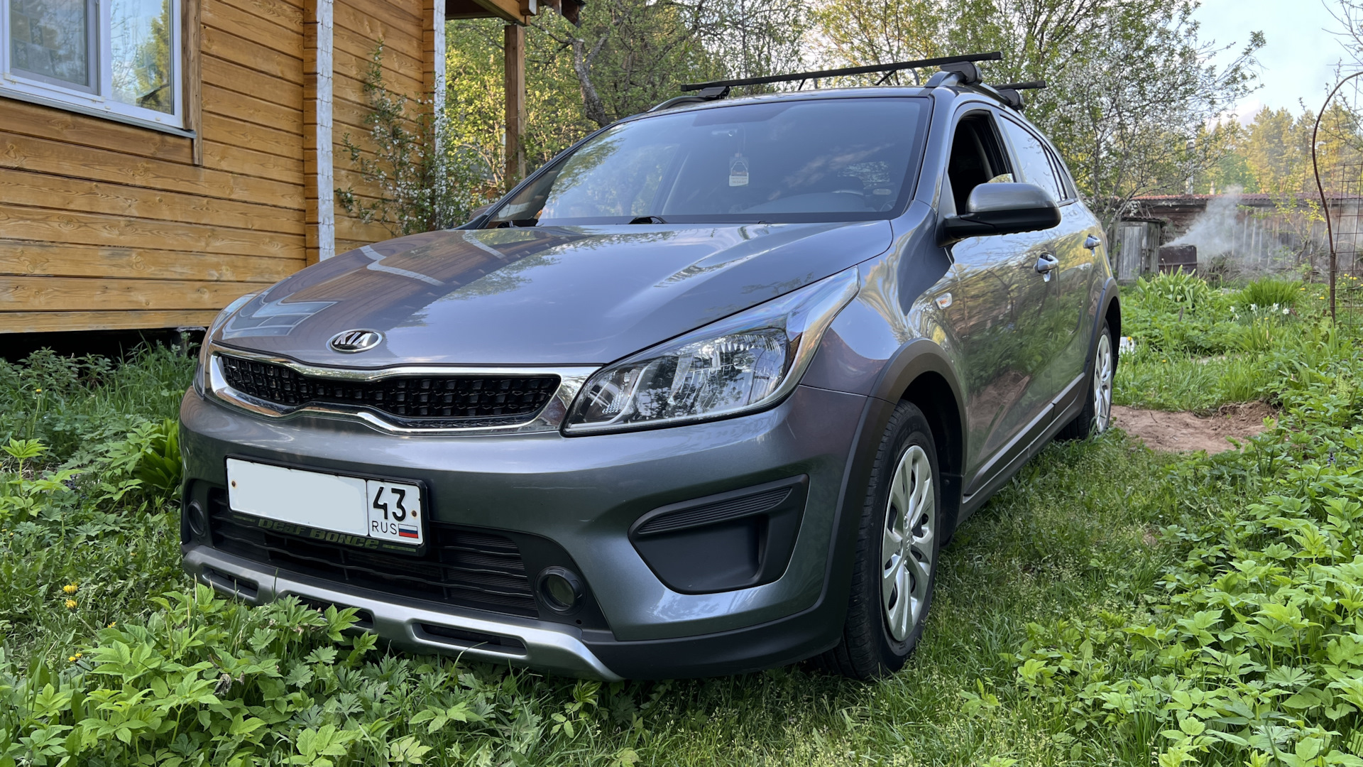 KIA Rio X-Line 1.6 бензиновый 2017 | Серая мышка на DRIVE2