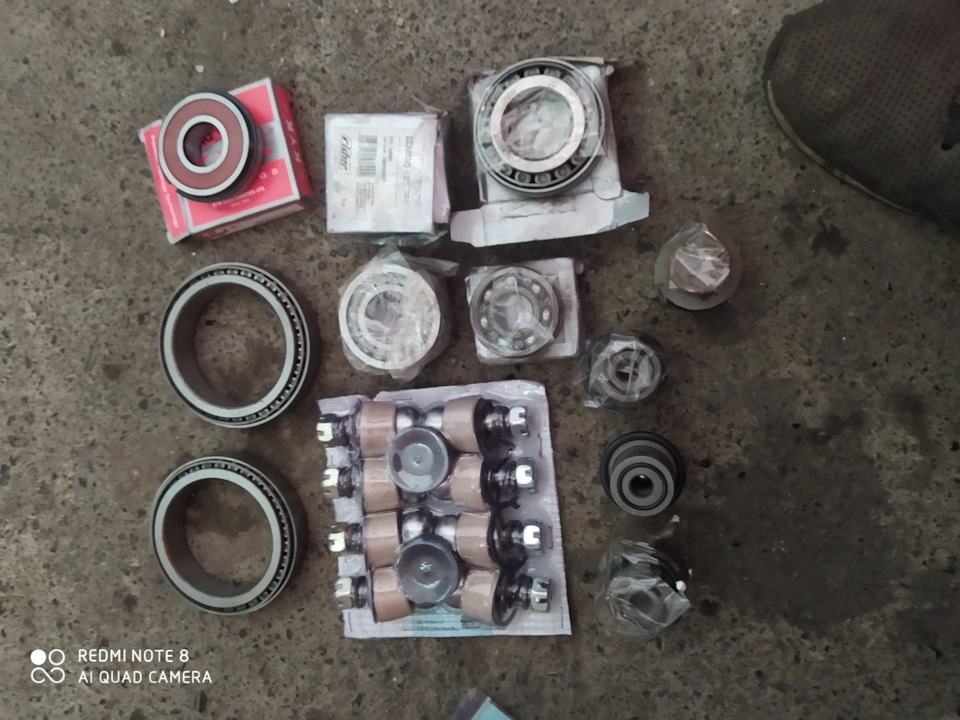 Долгожданные запчасти, и подготовка к сборке ходовой и рулевой) — ЛуАЗ ...