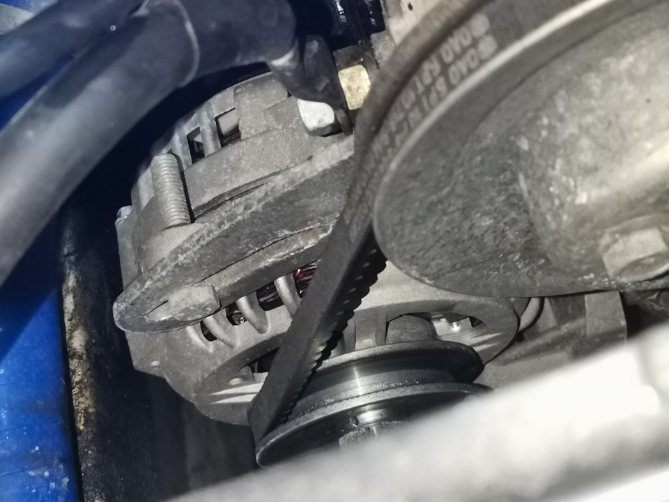 Установка генератора от нивы 21214 на 140а и редукторного стартера ...