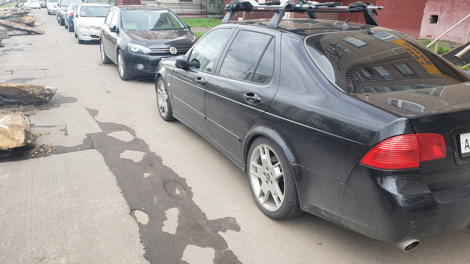 Ремонт зеркал заднего вида, часть 1 — Saab 9-5, 2,3 л, 2006 года ...