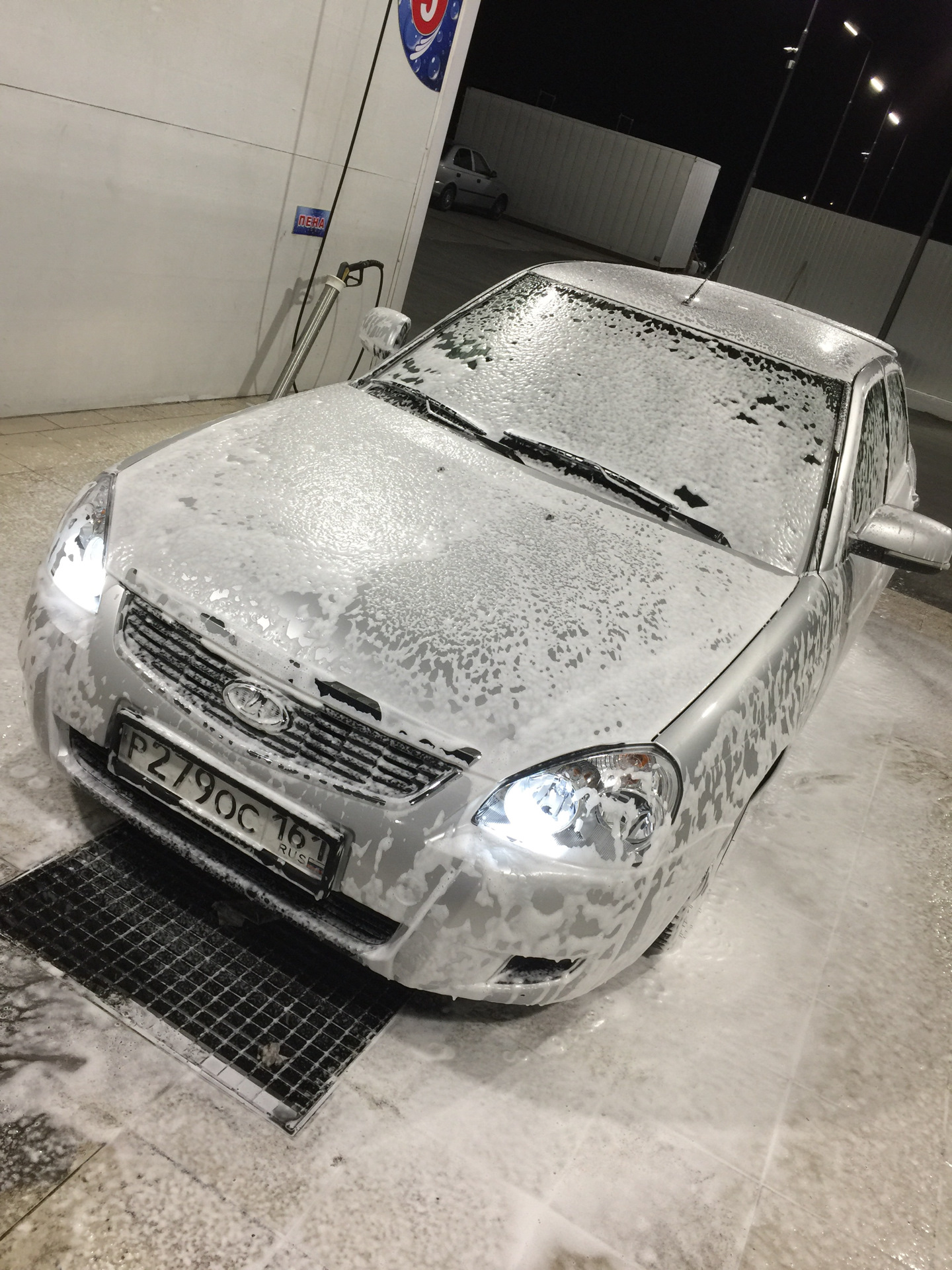Обработка арок, новые подкрылки. — Lada Приора хэтчбек, 1,6 л, 2014 ...