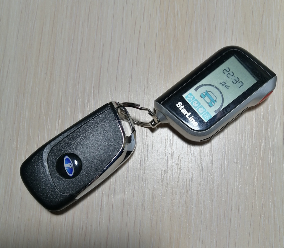 Выкидной ключ и колпачки концевиков дверей — LADA Гранта, 1,6 л., 2017 ...