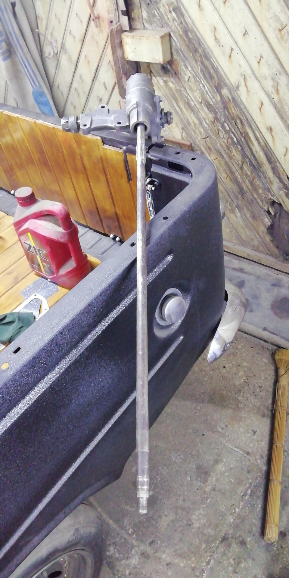 Подрулевое переключение передач от москвича 408 — ИЖ 2715, 1,5 л, 1994 ...