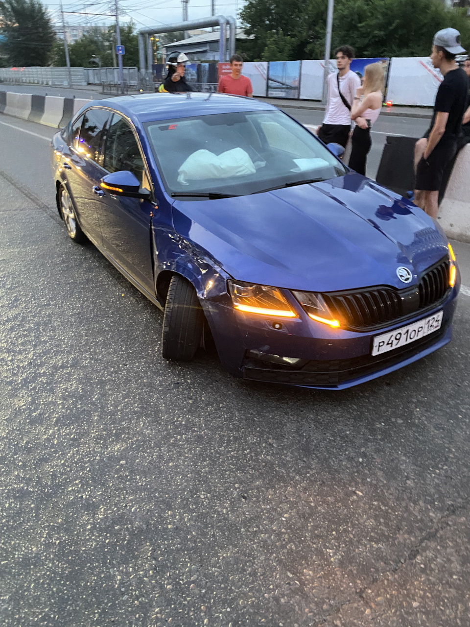 Конец — Skoda Octavia A7 Mk3, 1,4 л, 2019 года | ДТП | DRIVE2