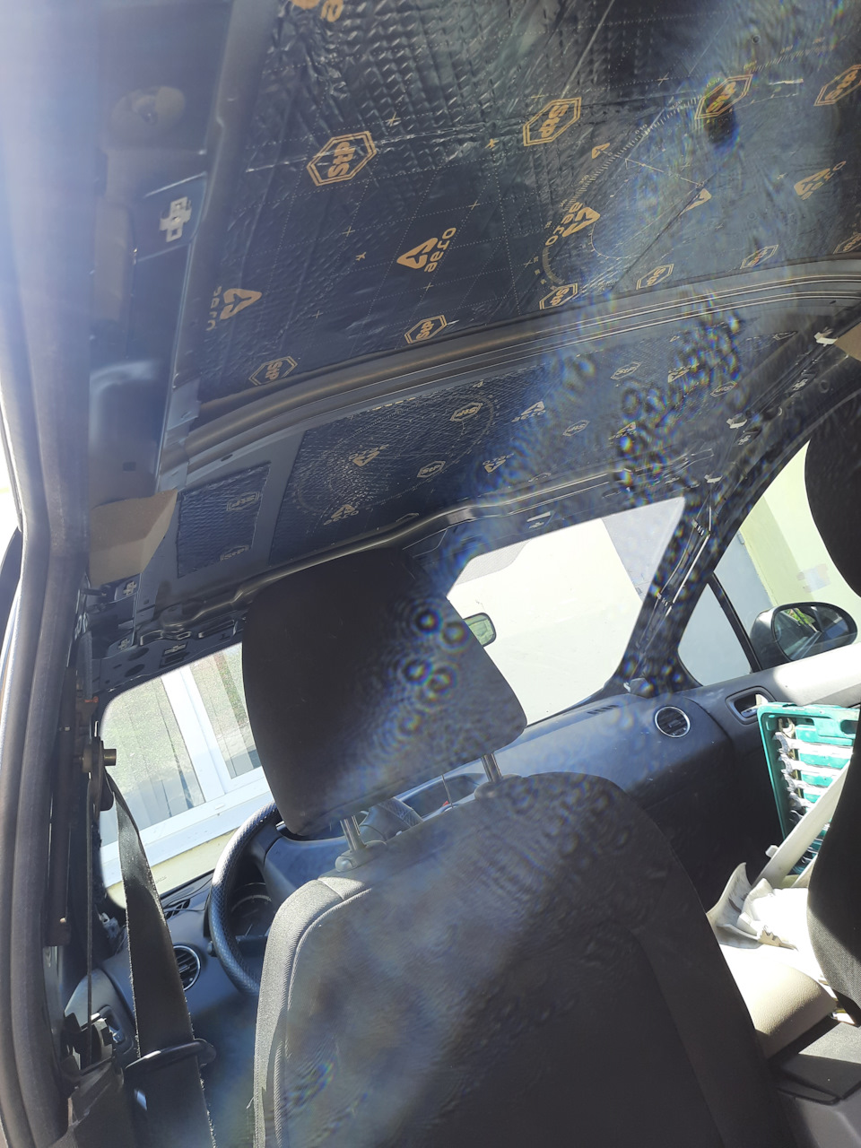 Виброшумоизоляция крыши пежо 308 — Peugeot 308 (1G), 1,6 л, 2010 года ...