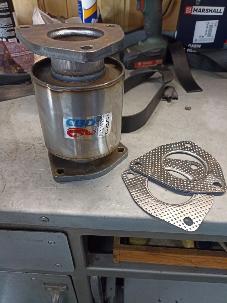 Катализатор. — Chevrolet Lacetti 5D, 1,4 л, 2009 года | поломка | DRIVE2